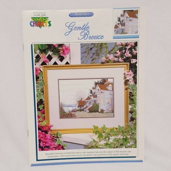 Gentle Breeze Cross Stitch Leaflet 1992 - Picture 2 of 8